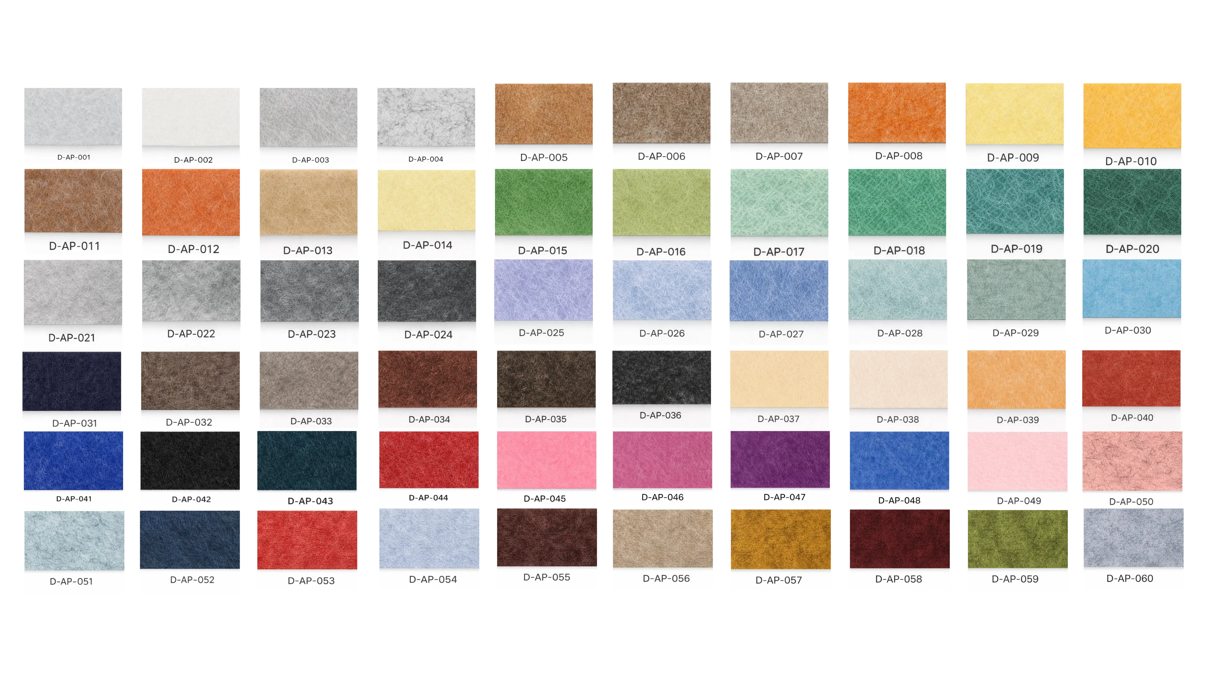 PET Color Palette